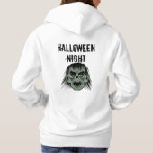 Pull À Capuche Sweatshirt à capuche de la nuit de Halloween Ghoul (Dos)
