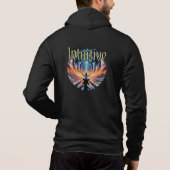 Pull À Capuche Sweatshirt à capuche entièrement zippé pour hommes (Dos)