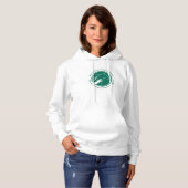Pull À Capuche Sweatshirt à capuchon de base pour femmes équines (Devant entier)