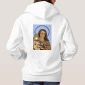 Pull À Capuche Sweatshirt à capuchon de base pour femmes, modèle (Dos)