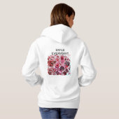 Pull À Capuche Sweatshirt à capuchon de base pour femmes passionn (Dos entier)