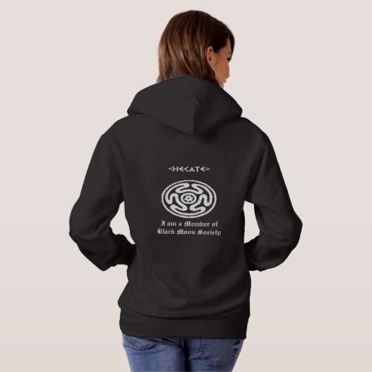 Pull À Capuche Sweatshirt à capuchon de Hecate de dames (Dos entier)