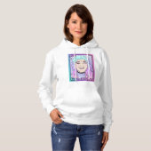 Pull À Capuche Sweatshirt à capuchon Fab-U-Las femmes de Zer0 (Devant entier)