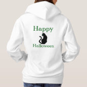 Pull À Capuche Sweatshirt à capuchon pour femmes d'Halloween/Chat (Dos)