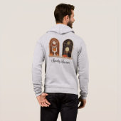 Pull À Capuche Sweatshirt à impression au dos de la saison effray (Dos entier)