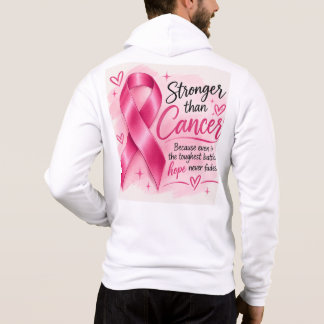 Pull À Capuche Sweatshirt à ruban rose de sensibilisation Plus fo
