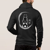 Pull À Capuche Sweatshirt Bold Soccer Cat - Vêtements de rue pour (Dos)