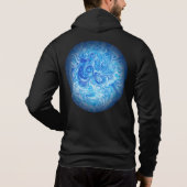 Pull À Capuche Sweatshirt Calme Marée Esthétique (Dos)