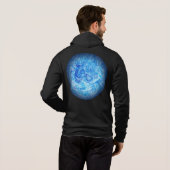 Pull À Capuche Sweatshirt Calme Marée Esthétique (Dos entier)
