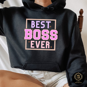 Pull À Capuche Sweatshirt Casual Quotidien – Meilleur Patron Ever