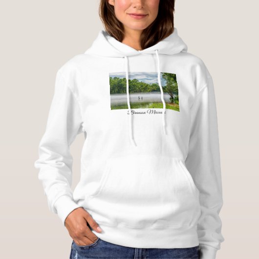 Pull À Capuche Sweatshirt de brouillard d'été du lac Taneycomo Sw (Devant)