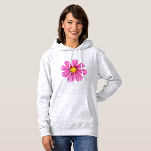 Pull À Capuche Sweatshirt de chimie des fleurs (Devant entier)