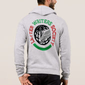 Pull À Capuche Sweatshirt de la société des écrivains de lettres (Dos)