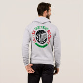 Pull À Capuche Sweatshirt de la société des écrivains de lettres  (Dos entier)