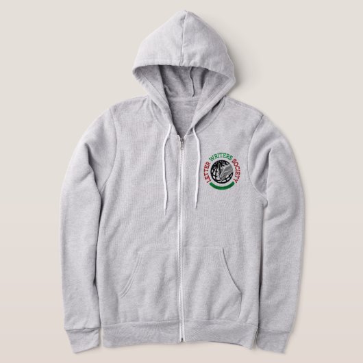 Pull À Capuche Sweatshirt de la société des écrivains de lettres (Poser)