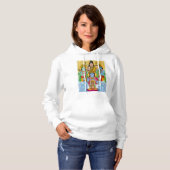 Pull À Capuche Sweatshirt des divinités hindoues (Devant entier)