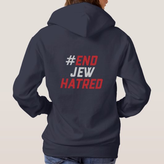 Pull À Capuche Sweatshirt EJH en bleu (Dos)