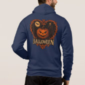 Pull À Capuche Sweatshirt zippé pour adulte (Dos)