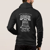 Pull À Capuche Sweatshirt - Zipped Personalized (Dos)