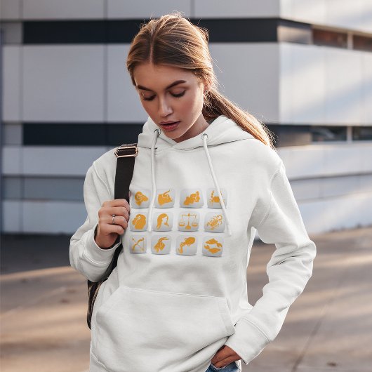 Pull À Capuche Sweatshirt Zodiaque