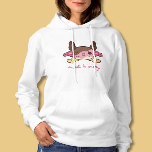 Pull À Capuche Sweet & Sassy Axolotl Neapolitan Crème glacée