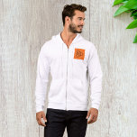 Pull À Capuche Symbole de l'énergie atomique Science et technolog<br><div class="desc">Restez au chaud et câblé avec le sweat - shirt à capuche à fermeture éclair pour homme qui présente un symbole frappant de l’énergie atomique. Avec un élégant atome noir et un design éclair sur un arrière - plan orange audacieux, ce sweat - shirt à capuche allie confort et flair...</div>