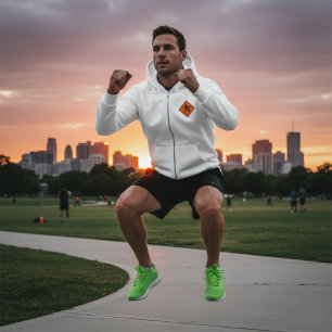 Pull À Capuche SYMBOLE DE PASSAGE DE Yoga CHEMIN DE POSE DE GUERR