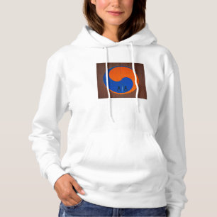 Pull À Capuche Symbole du Yin et du Yang, Corée du Sud