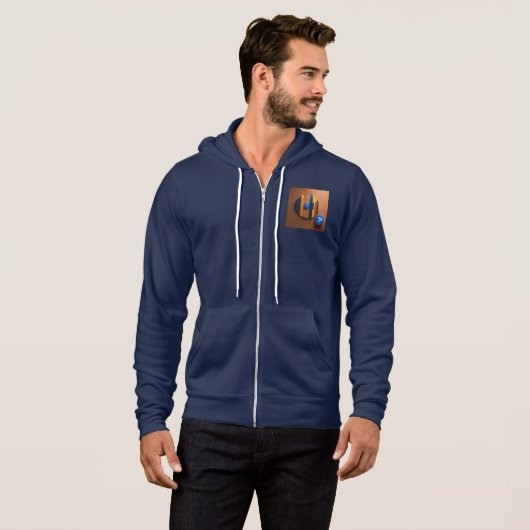 Pull À Capuche Symbole NFC (audio) (Devant entier)