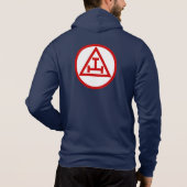 Pull À Capuche Symbole Saint-Royal Arc franc maçonnerie maçonneri (Dos)