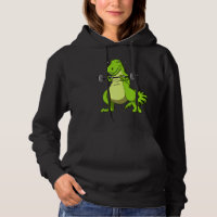 T Rex Dinosaur Fitness Gym Bodybuilder Weightlifti