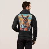 Pull À Capuche T-shirt (Dos entier)