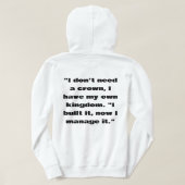 Pull À Capuche T-Shirt (Design dos)