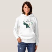 Pull À Capuche T-shirt à capuche de Noël africain  (Devant entier)