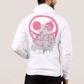 Pull À Capuche T-shirt à capuche Pink String Tyrant – Style Joker (Dos)