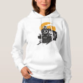 Pull À Capuche T-Shirt à capuche pour femmes Train à vapeur (Devant)