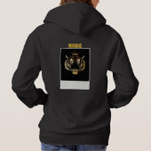 Pull À Capuche T-shirt à capuche Tigre Indompté – Graphisme audac (Dos)
