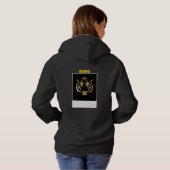 Pull À Capuche T-shirt à capuche Tigre Indompté – Graphisme audac (Dos entier)