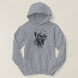 Pull À Capuche T-shirt Alien Horror Skull – Créature de Sci-Fi So