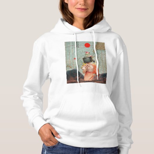 Pull À Capuche T-Shirt Antarctic Broadcast (Devant)