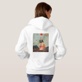 Pull À Capuche T-Shirt Antarctic Broadcast (Dos entier)