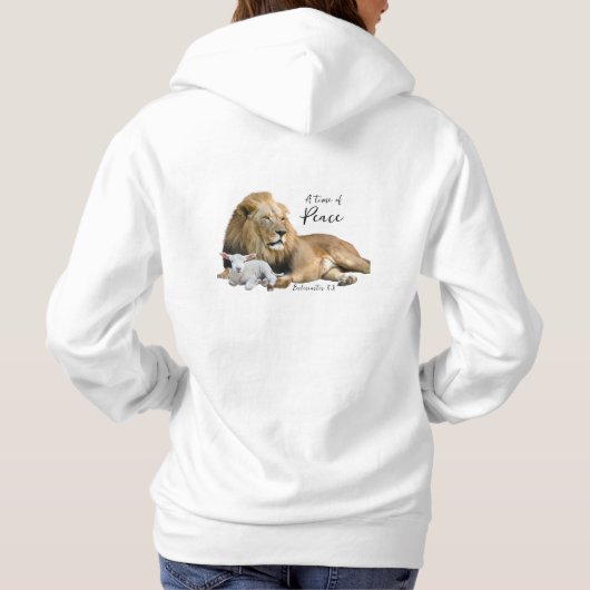 Pull À Capuche T-shirt de base féminin (Dos)