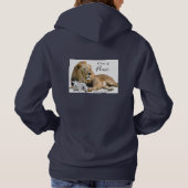 Pull À Capuche T-shirt de base féminin (Dos)