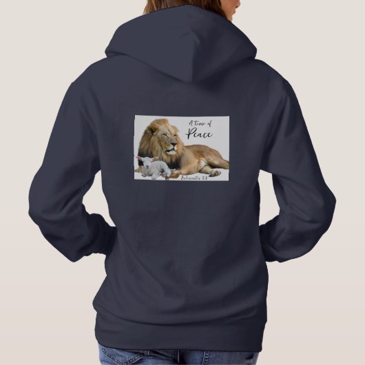 Pull À Capuche T-shirt de base féminin (Dos)