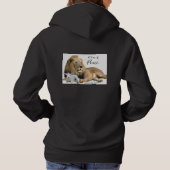 Pull À Capuche T-shirt de base féminin (Dos)