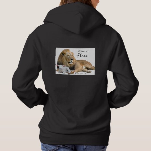 Pull À Capuche T-shirt de base féminin (Dos)