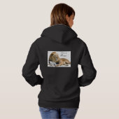 Pull À Capuche T-shirt de base féminin (Dos entier)