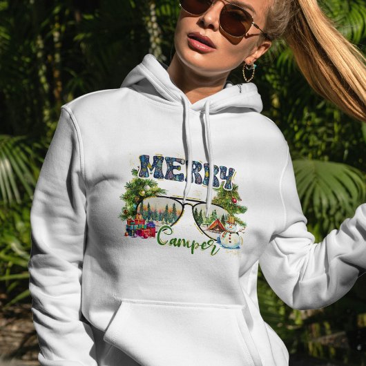 Pull À Capuche T-shirt de camping-car joyeux – Lunettes de soleil