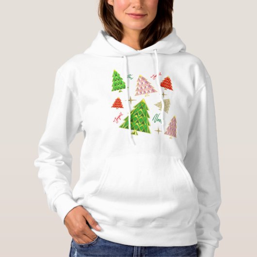 Pull À Capuche T-Shirt de Noël aléatoire Joyoux Noel (Devant)