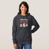 Pull À Capuche T-shirt drôle de professeur de fantôme d'Halloween (Devant entier)